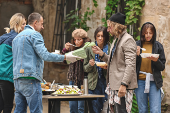 an image to show a fuel and food bank