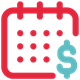 Calendar Pay Frequency Icon Full Colour Tiny