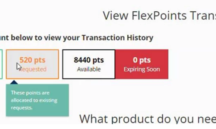 Services Flexpoints Transactions