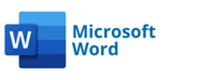 Integrated accounting software Microsoft word logo