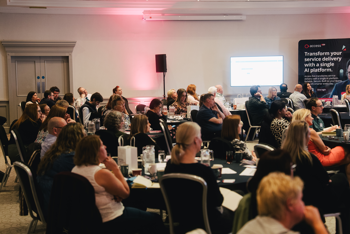 room of people at access group's cyp conference 2026