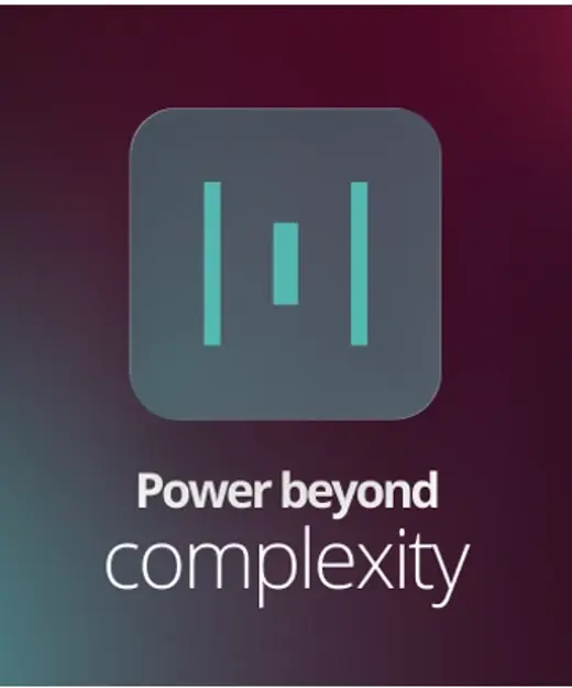 CaseMatters Evo graphic with vertical bar icon and the tagline Power beyond complexity
