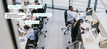 Why is UK payroll compliance more complex for large organisations