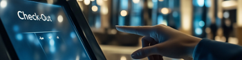 Interfaces to ease hotel check-inout
