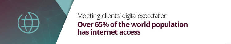 Clients' digital expectations