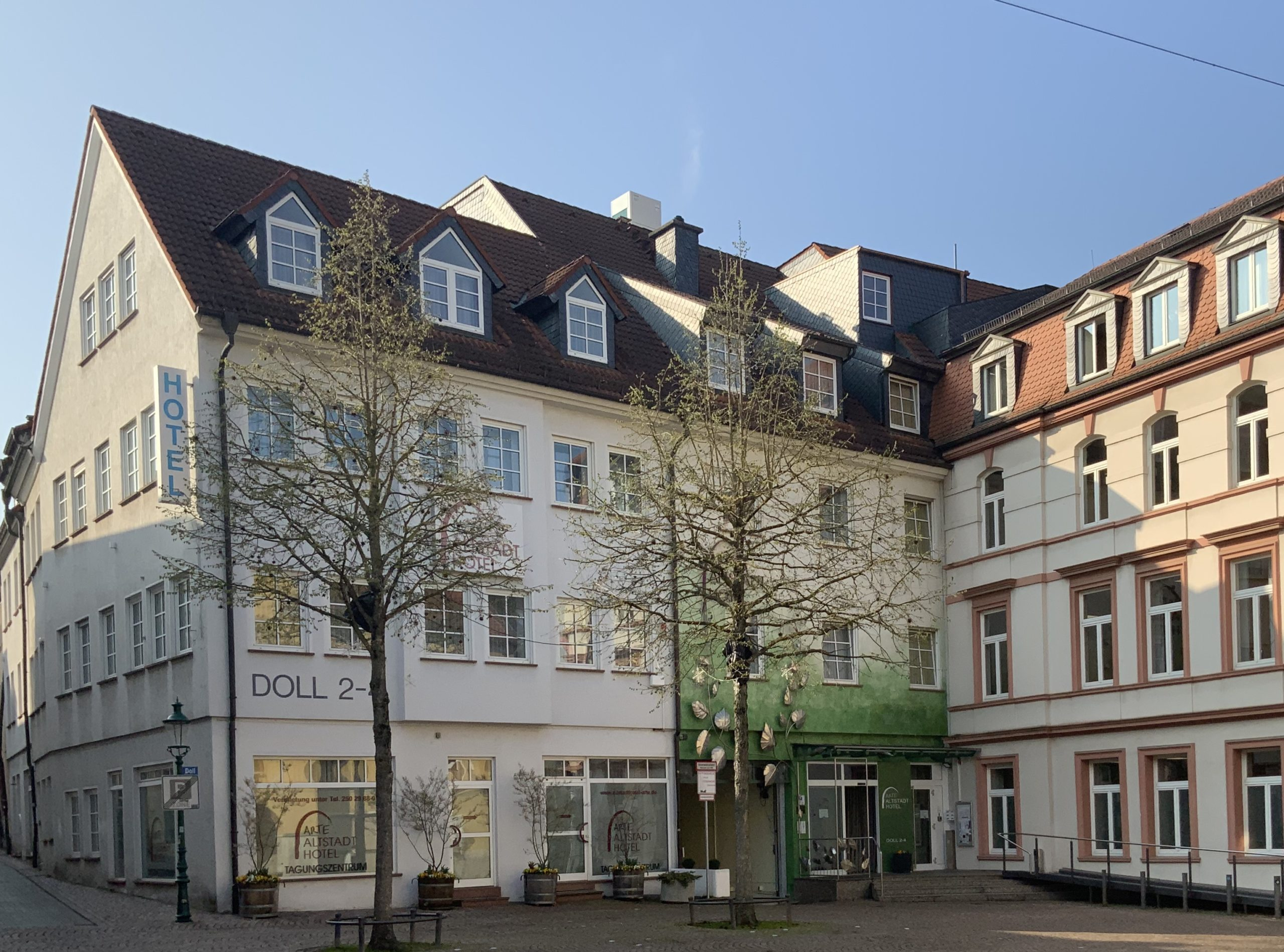 Altstadthotel Arte in Fulda Hotel Ausenansicht Exterieur