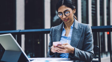 women using expense claims system