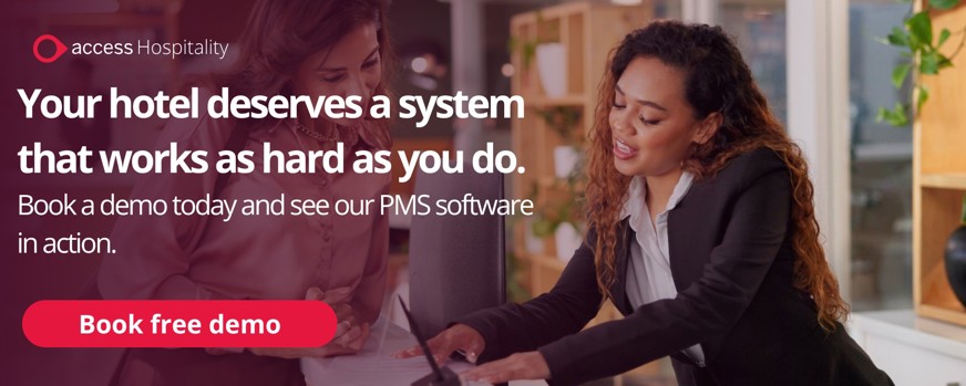 Your hotel deserves a system that works as hard as you do. Book a demo today and see our PMS software in action