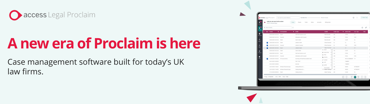 A New Era For Access Legal Proclaim | The Access Group