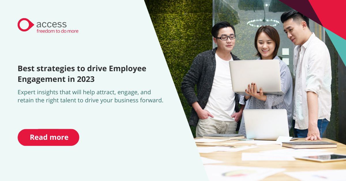 Strategies to drive employee engagement in 2023