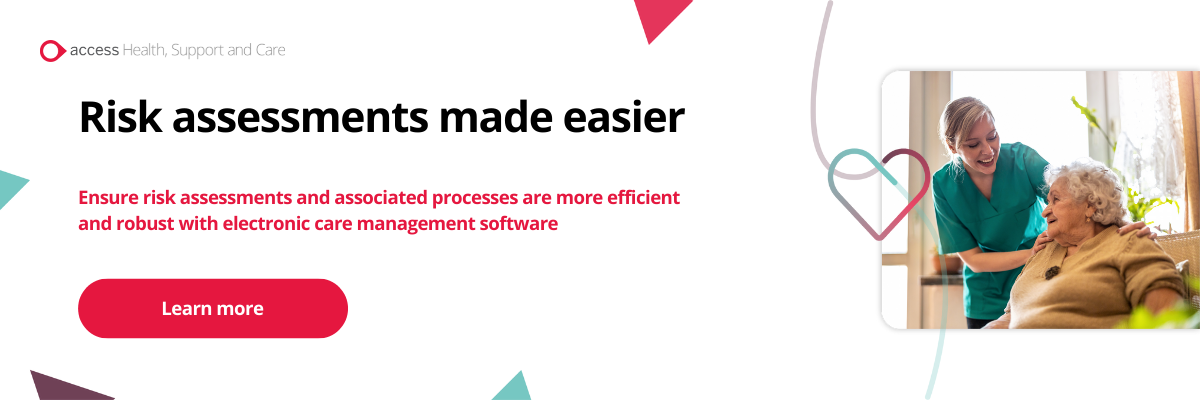 risk assessments in health and social care