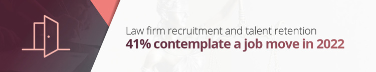 Law firm recruitment and talent retention