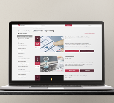 screenshot of virtual classroom