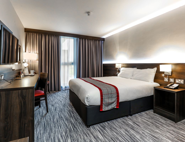 Welcome Break Hotels Grey Bedroom
