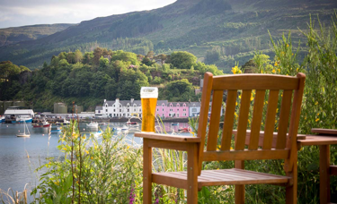 Cuillin Hills Hotel View With Beer