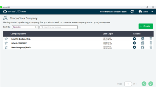 Access UBS Accounting Software | The Access Group MY