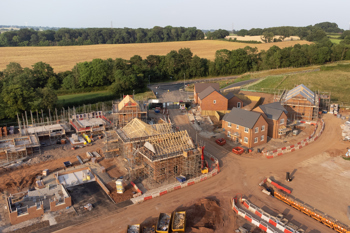 home builder development plot