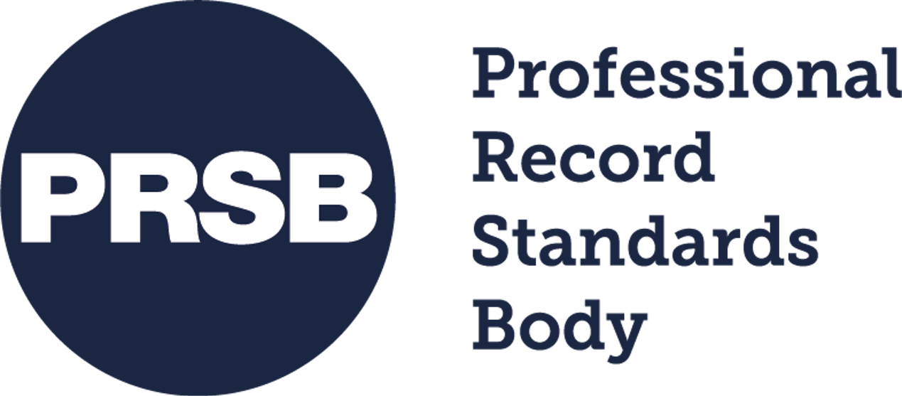 Social Prescribing standards - PRSB logo