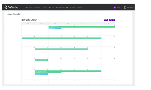 Definitiv - Payroll and Workforce Management Software