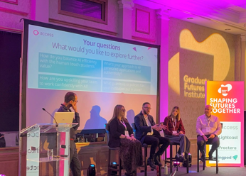 Access Careers Centre panel discussion at Graduate Futures Institute Leadership Conference 2026