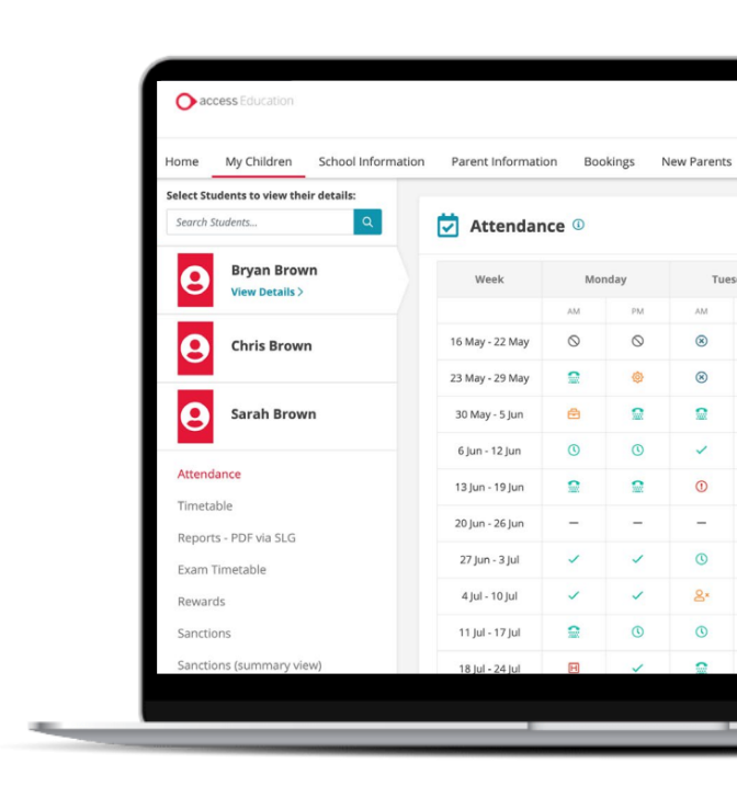Myschoolporta Parent Friendly Features