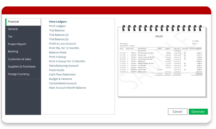Ubs Screenshot Reportcenter