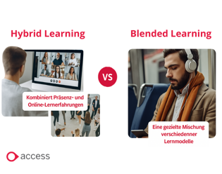 hybrid vs blended learning
