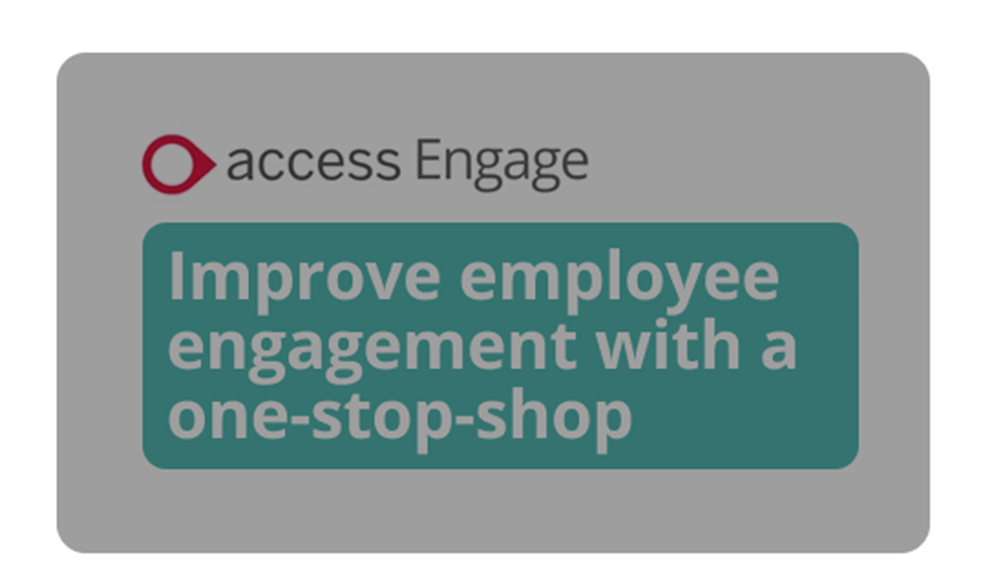 Improve employee engagement with a one-stop-shop