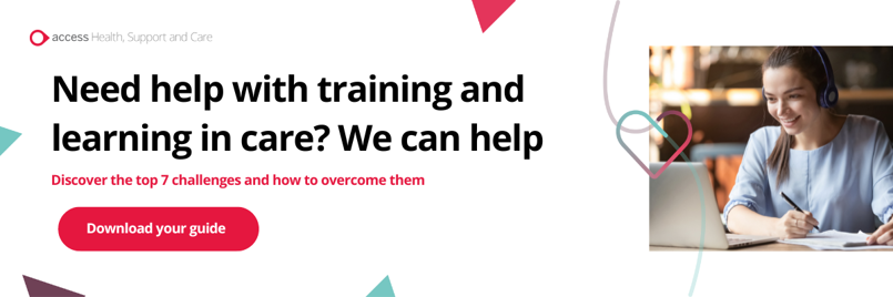 Learning for Care banner