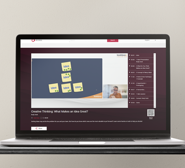 Screenshot of self directed learning