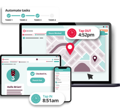 Workforce management software screenshot