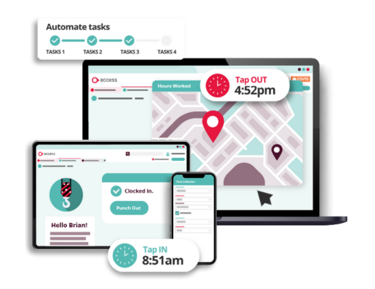 Workforce management software screenshot