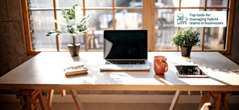 What are the top tools for managing hybrid teams in growing businesses? 