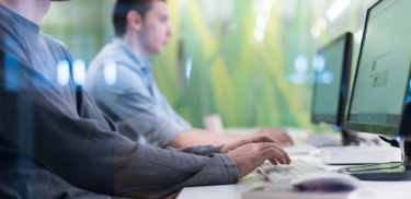 Software usage by healthcare administrators.