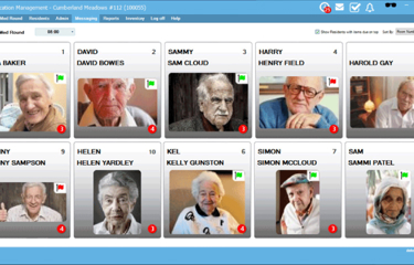 a screenshot of our medication management software