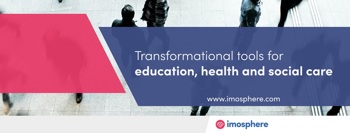 A promotional banner for Imosphere.