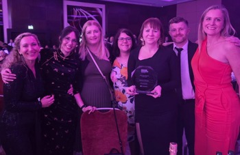 Sarah Mian, Jessica Bates, Sara Munoz, and Laura Haselum