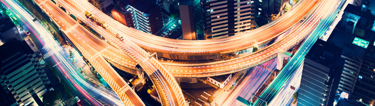 Graphic image of information highway
