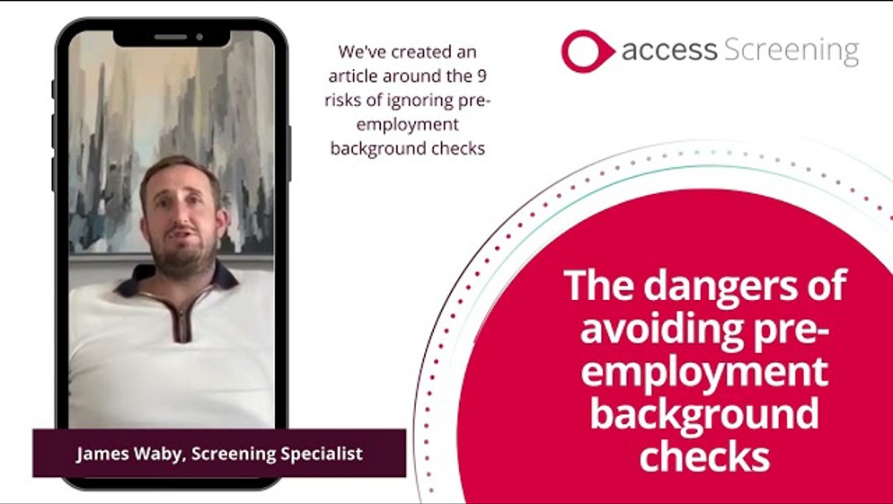 Common risks of ignoring pre-employment background checks