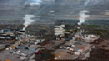 Dragon Asphalt view from above