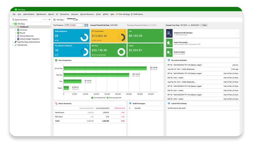 MicrOpay Software for Australian Payroll