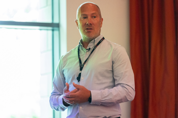 Jason Stevens talking at Access social care conference 2025