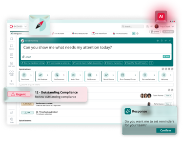 Product screenshot of Access Evo Navigator