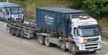 Windsor waste management lorry driving on motorway