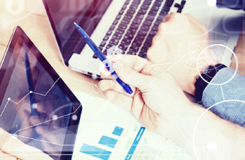 Access financials graphs and charts