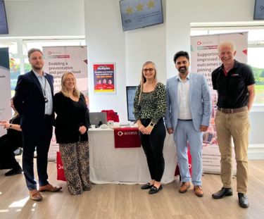 An image to show Access TEC's stand at the Essex TEC Showcase