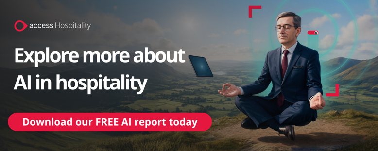 Explore more about AI in Hospitality. Download our free AI report today