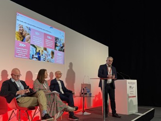 Alan Payne on the Integrated Care stage at Rewired 2025