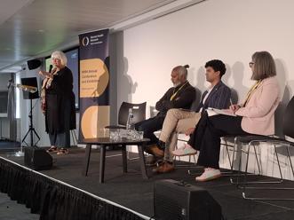 nhs confed director addressing audience at MHCN2025