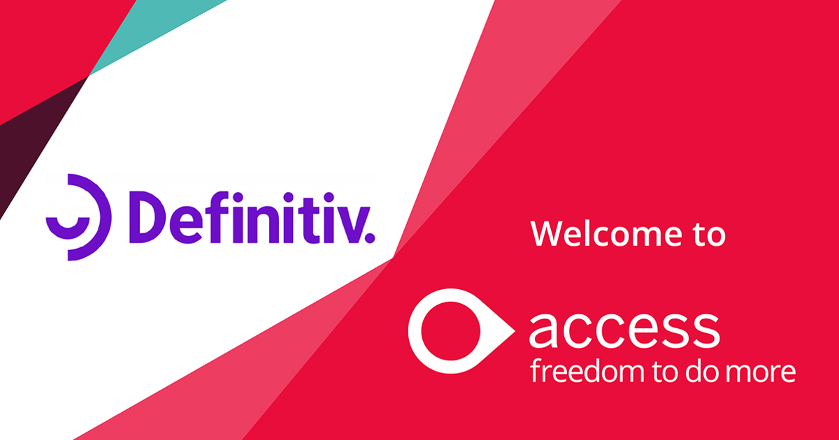 The Access Group acquires Definitiv